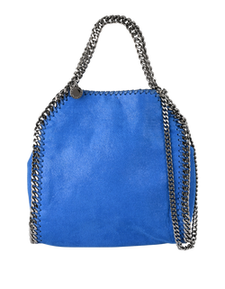 Mini Falabella Tote, Faux Leather, Blue, MII, DB, 2*